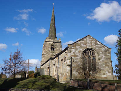 Pam's image of the Church at Rillington