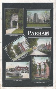 Parham postcard front