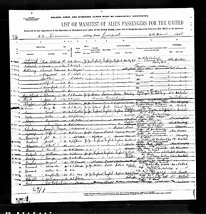 Ancestry: U.S., Atlantic Ports Passenger Lists, 1820-1873 and 1893-1959