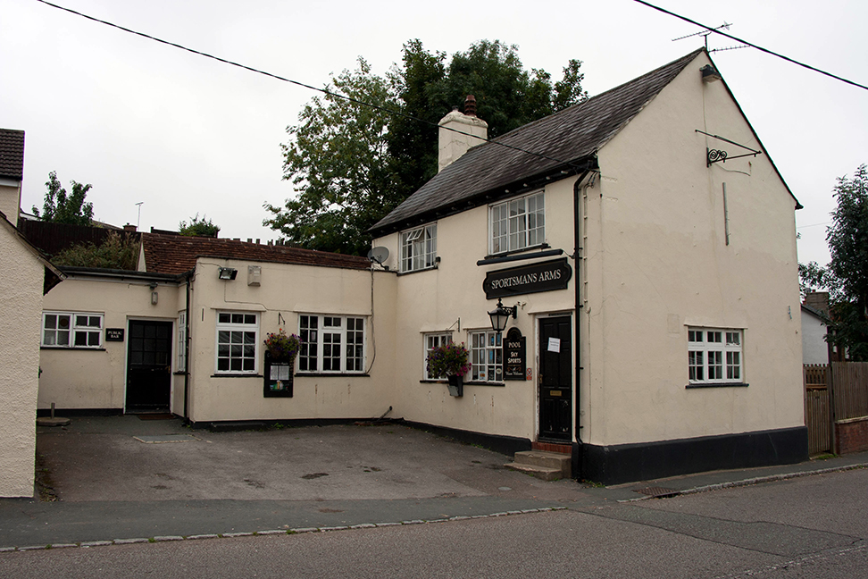 Sportsmans Arms pub in Littleworth Wing Buckinghamshire