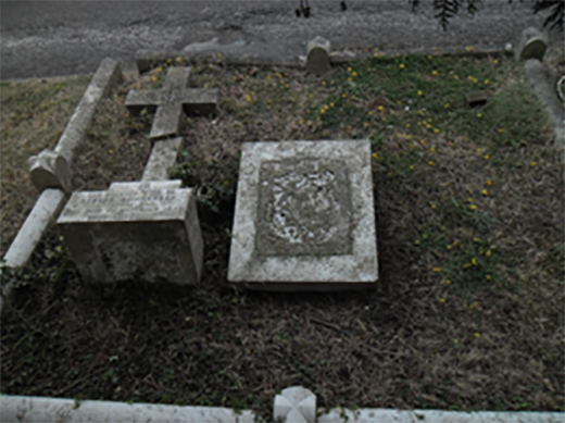 Laura's gravestone