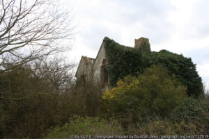 The Playle’s derelict old house in 2008