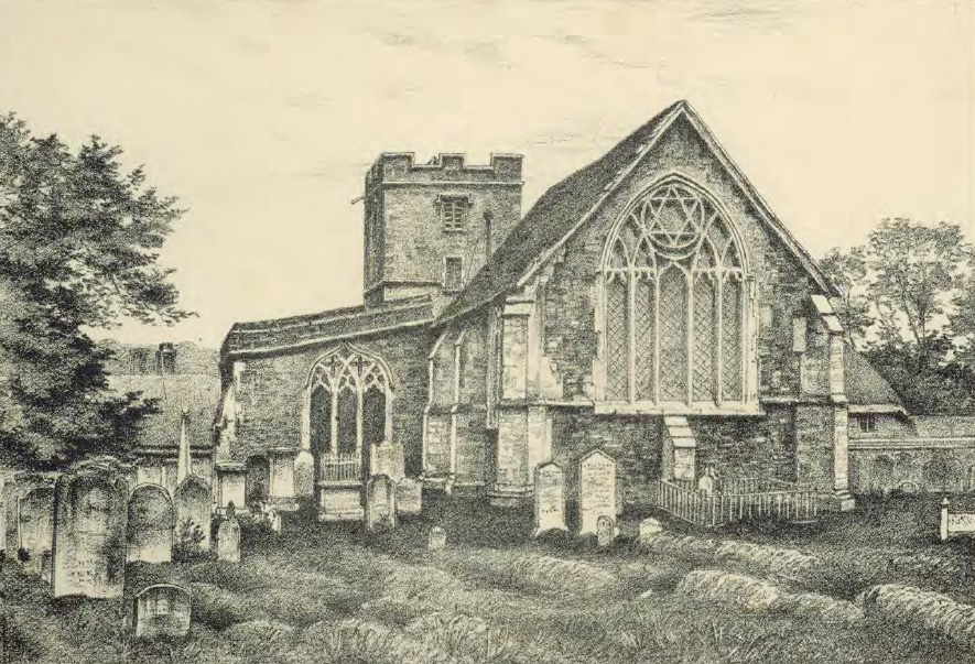 St Mary Bourne Church from Parochial History