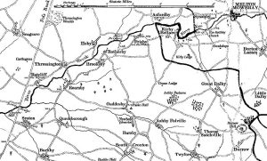 Gaddesby Fig 1 - Map
