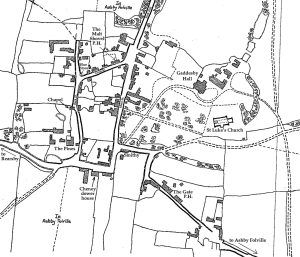 Gaddesby Figure 7 - Re-landscaping the village