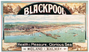 Midland Railway poster early 1890s